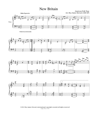 New Britain (Amazing Grace) (arr. Roy James Stewart)