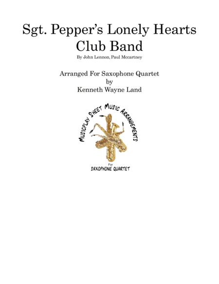 Sgt. Pepper's Lonely Hearts Club Band (arr. Wayne Land)