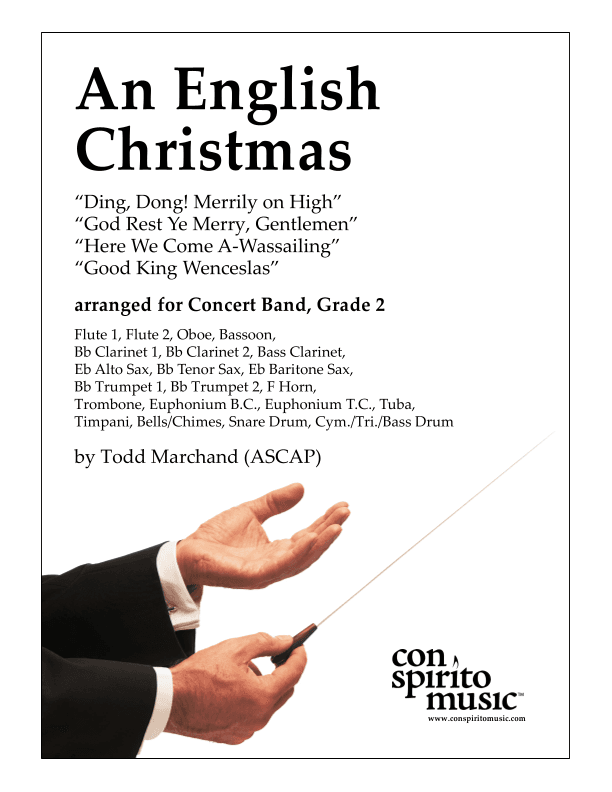 An English Christmas — concert band (arr. Todd Marchand (ASCAP))
