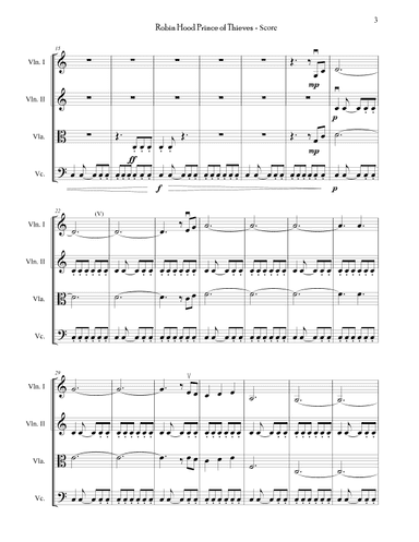 Main Title-prince Of Thieves (arr. Ellen Harle)