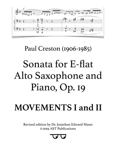 Saxophone Sonata (arr. AST Publications)