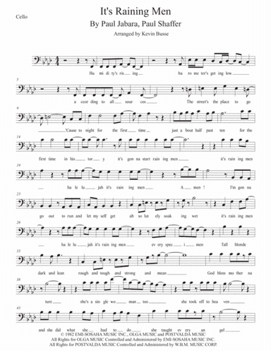 It's Raining Men (arr. Kevin Busse)