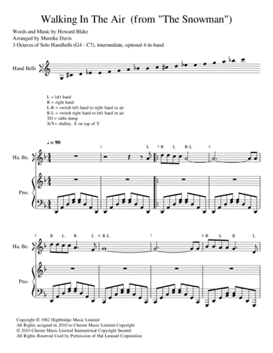 Walking In The Air (arr. Mareike Davis)
