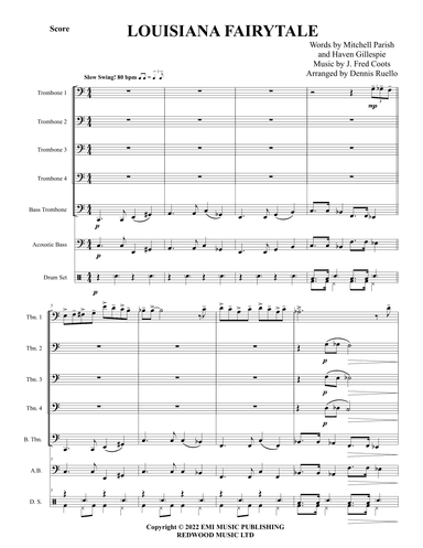 Louisiana Fairy Tale (arr. Dennis Ruello)