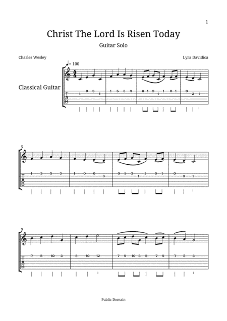 Christ The Lord Is Risen Today (arr. Aliese Watts)
