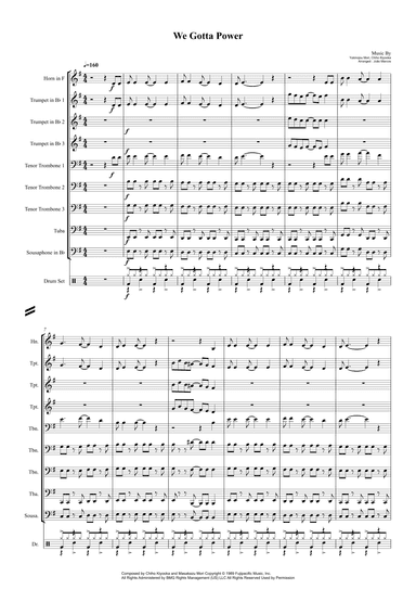 Cha La Head Cha La (we Gotta Power) (arr. João Marcos Maciel)