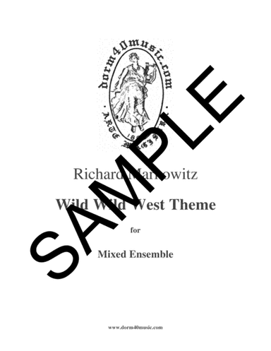 The Wild Wild West (arr. dorm40music.com)