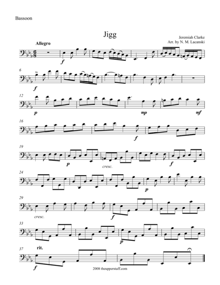 Jigg (arr. Nick Lacanski)
