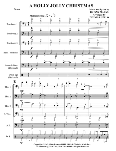 A Holly Jolly Christmas (arr. Dennis Ruello)