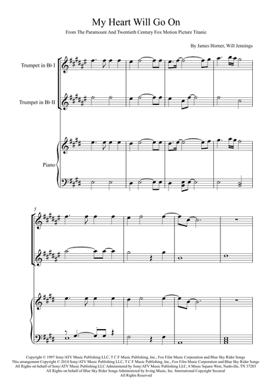 My Heart Will Go On (love Theme From 'titanic') (arr. Karen Gueiros)