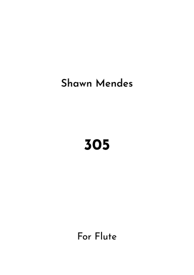 305 (arr. Jireh J.)