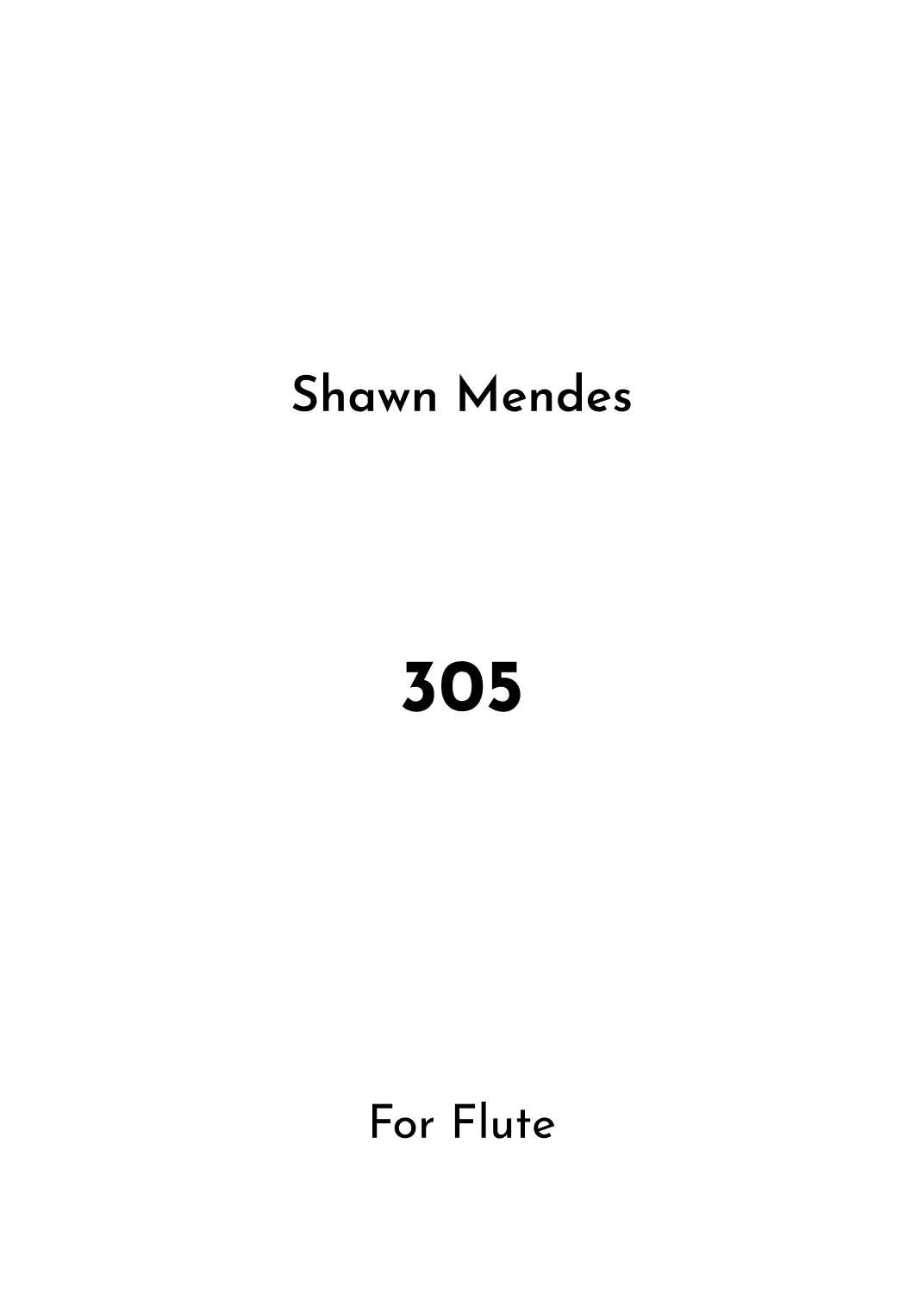 305 (arr. Jireh J.)