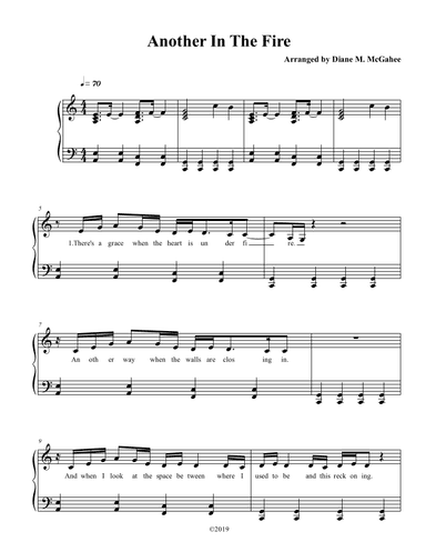 Another In The Fire (arr. Diane M. McGahee)
