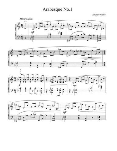 Arabesque No.1
