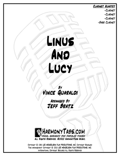 Linus And Lucy (arr. Jeff Bratz)