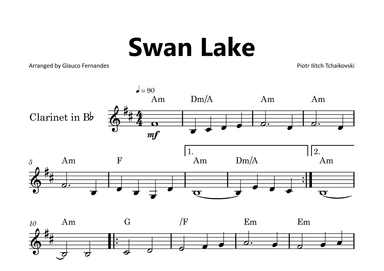 Swan Lake (arr. Glauco Fernandes)