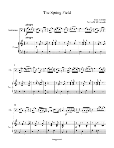 The Spring Field (arr. Nick Lacanski)