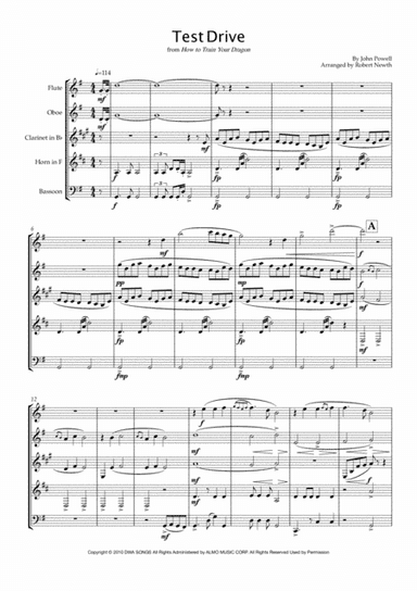 Test Drive (arr. Robert Newth)
