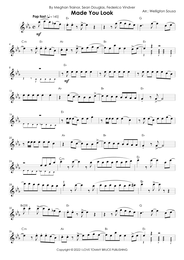 Made You Look (arr. Jose Welligton Sousa de Castro)