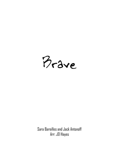 Brave (arr. JD Hayes)