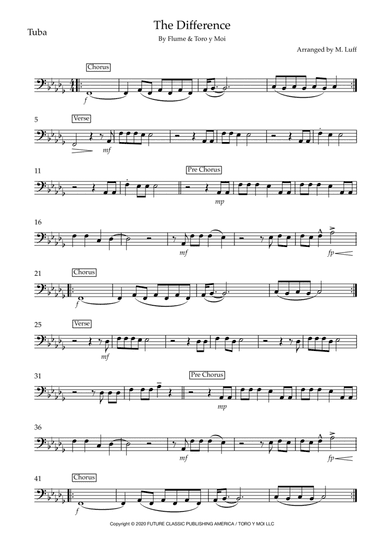 The Difference (arr. Matt Luff)
