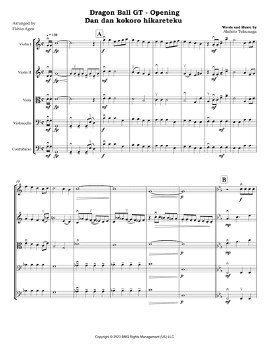 Dragon Ball Gt (arr. Flávio Ageu)