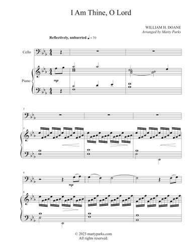 I Am Thine, O Lord (arr. Marty Parks)