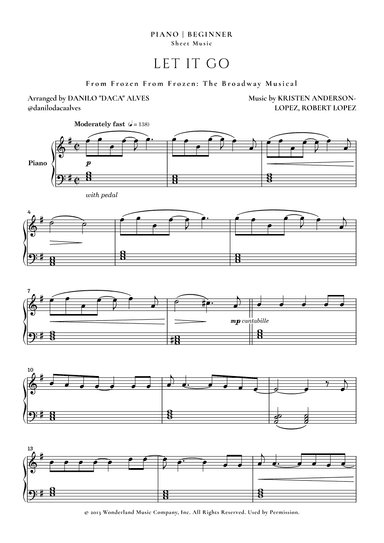 Let It Go (arr. Danilo "Daca" Alves)