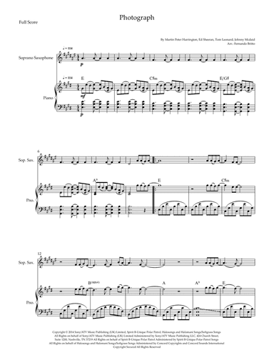 Photograph (arr. Fernando Britto)