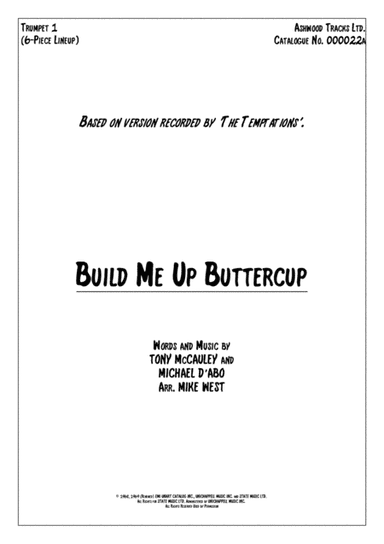 Build Me Up, Buttercup (arr. Mike West)