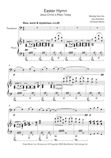 Easter Hymn (Jesus Christ is Risen Today) (arr. Christian Morris)