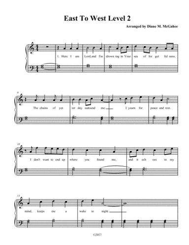East To West (arr. Diane M. McGahee)