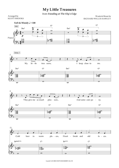 My Little Treasures (arr. Scott Brooks)
