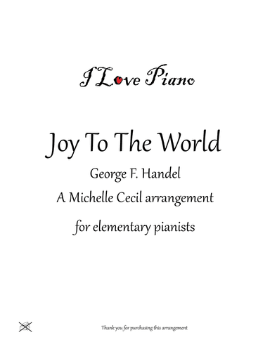 Joy to the World (arr. Michelle Cecil)