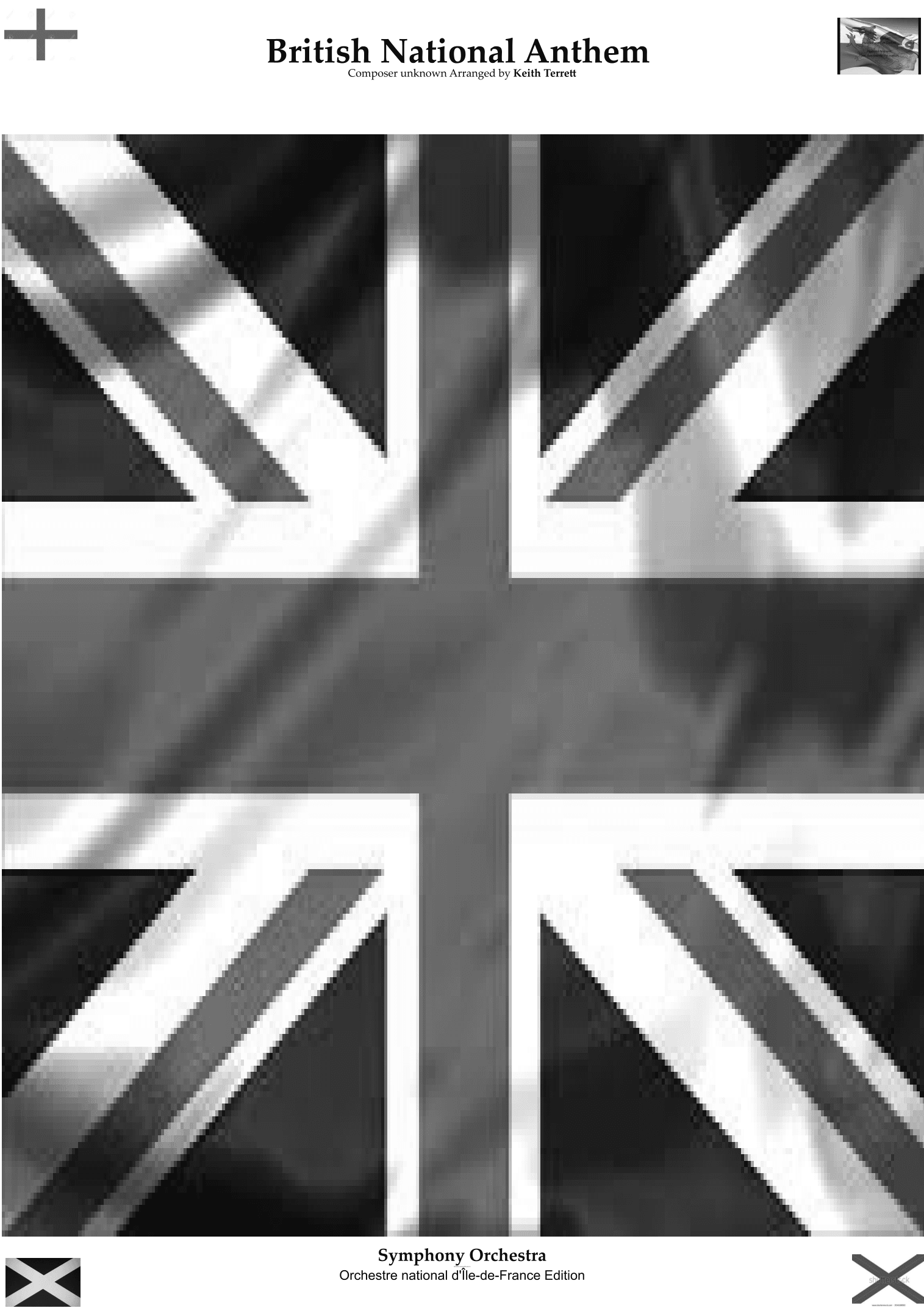 British National Anthem for Symphony Orchestra (Orchestre national d'Île-de-France Edition) (arr. Keith Terrett)