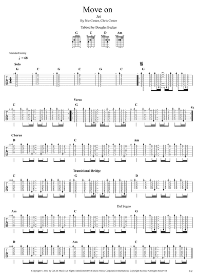 Move On (arr. Douglas Becker)