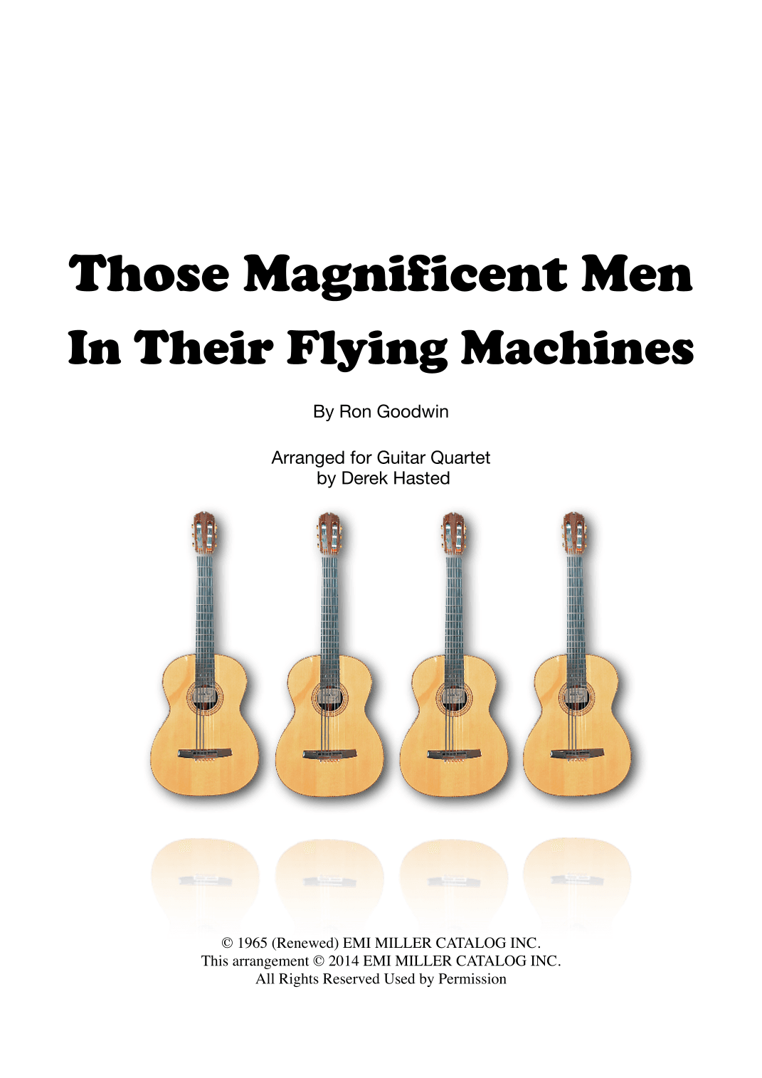Those Magnificent Men In Their Flying Machines (arr. Derek Hasted)