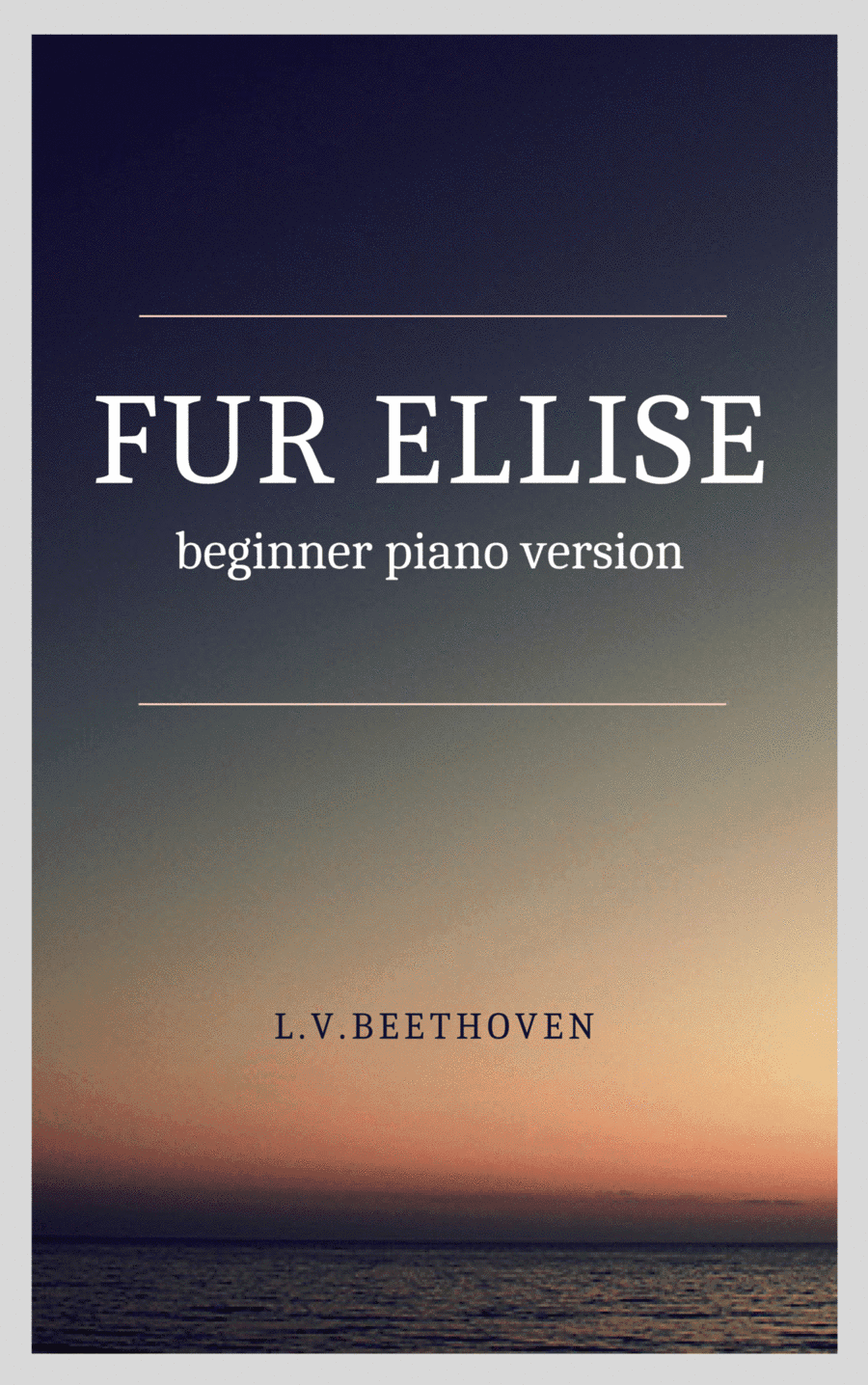 Fur Elise (arr. Thiago Dias)