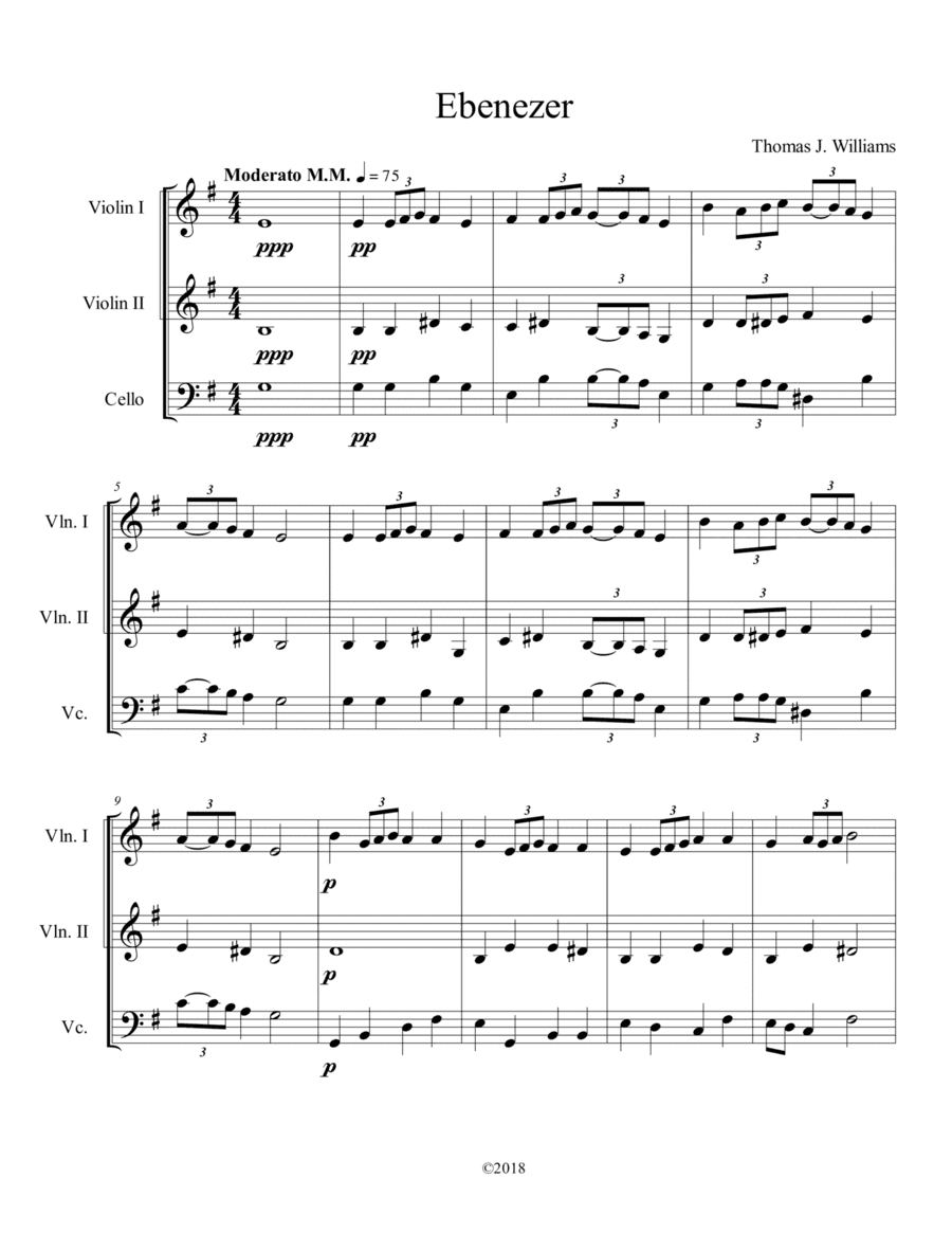 Ebenezer (Hymn Tune) (arr. Sandy McIntire)