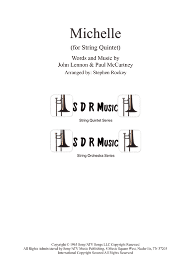 Michelle (arr. Stephen Rockey)
