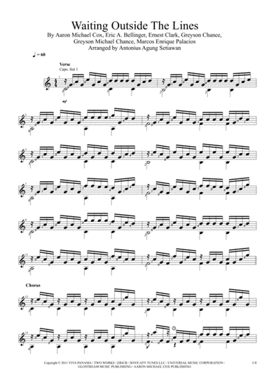 Waiting Outside The Lines (arr. Antonius Agung Setiawan)