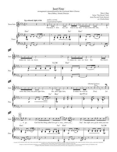 Just Fine (arr. Charles Beale)