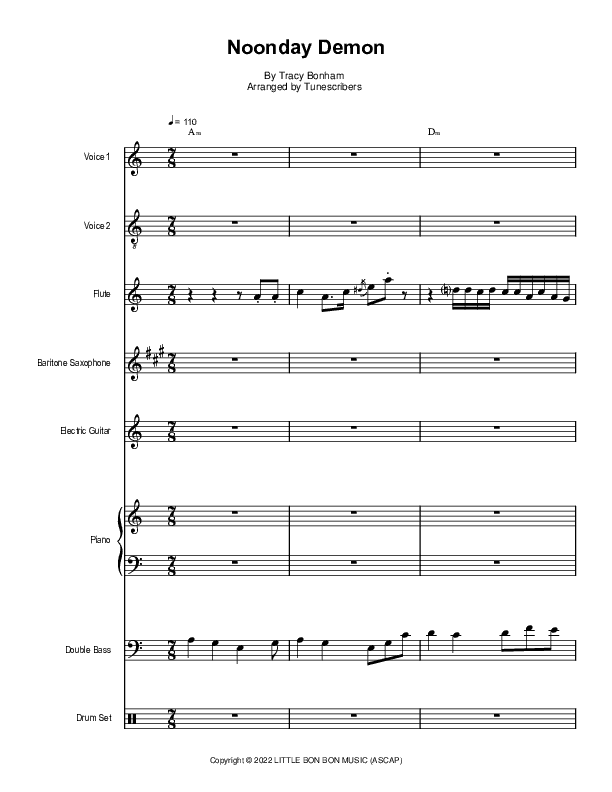 Noonday Demon (arr. Tunescribers)