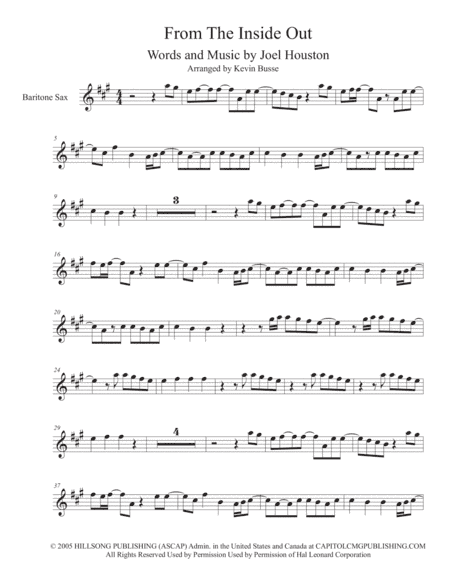 From The Inside Out (arr. Kevin Busse)