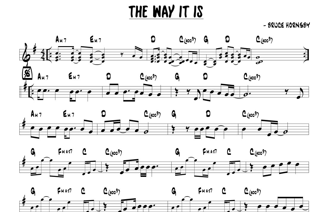 The Way It Is (arr. Joseph Hasper)