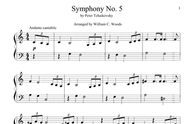 Symphony No. 5 (arr. William C. Woods)