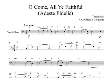 O Come, All Ye Faithful (Adeste Fidelis) (arr. Gildson Cerqueira)