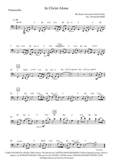 In Christ Alone (arr. Fernando Britto)