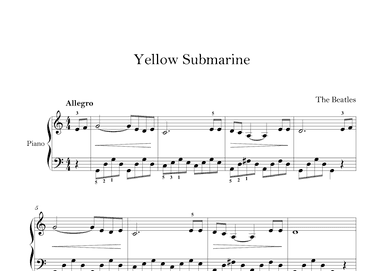 Yellow Submarine (arr. Lila)