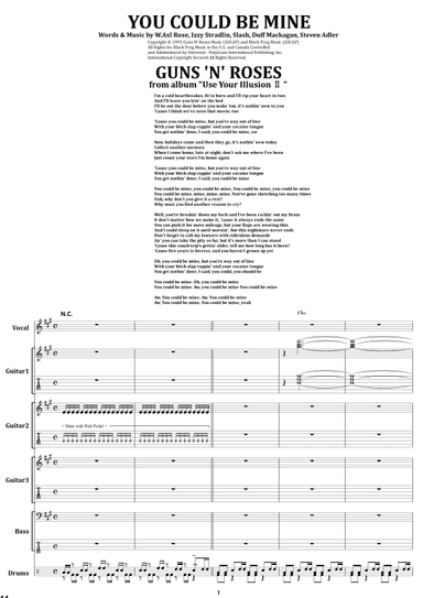 You Could Be Mine (arr. from68)